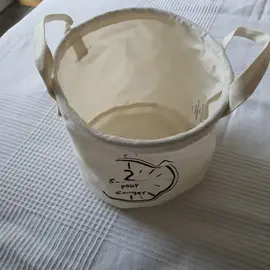 boite fourre tout en tissu