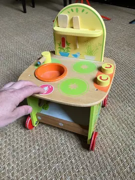 cuisine en bois pour enfant