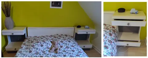 chambre adulte largeur 140 cm