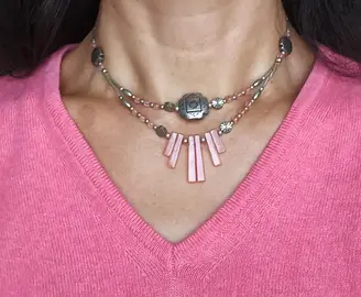 collier ras du cou indien