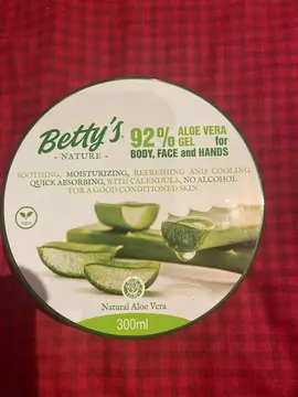 gel aloe vera