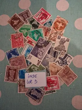 Lot D superbe timbres INDE