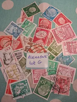 joli lot G timbres ALLEMAGNE
