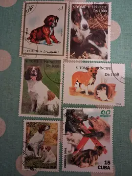 timbres thème CHIENS