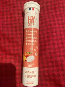 pastille hydratante pêche