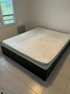 lit et sommier latte