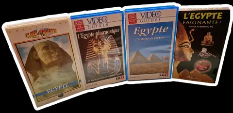 cassettes vidéo EGYPTE