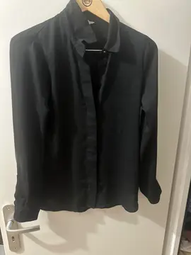 chemise noir h&m
