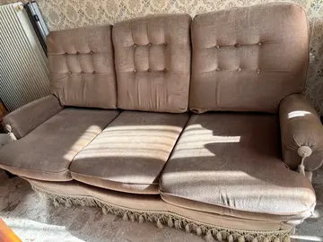 canapé-lit 3p + 2 fauteuils