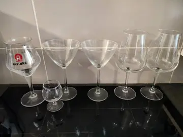 6 verres
