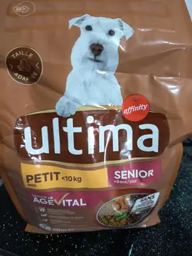 croquettes pour petit chien senior ( + 8ans )