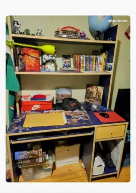 lit une place et bureau