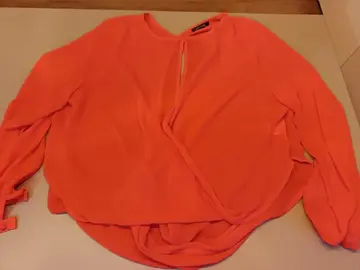 Haut orange rouge original M