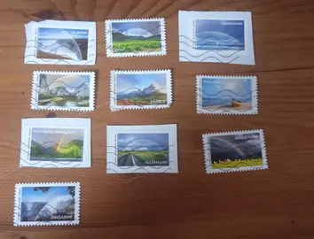 timbres France lot 22