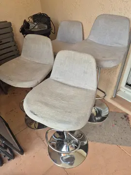 chaises de bar réglables