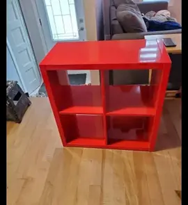 Etagere Kallax rouge