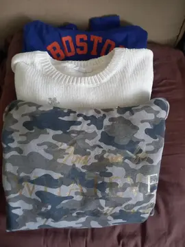 2 s'est a capuches et pull T12/14 ans