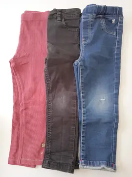 vêtements fille 2 ans état moyen