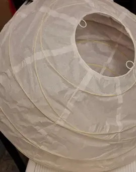 grand abat-jour chinois en papier