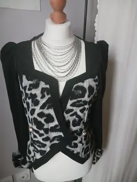 Blouse imprimé leopard