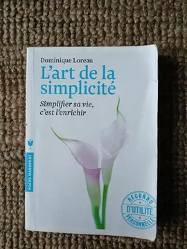 Livre l'art de la simplicité