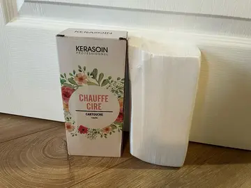 Chauffe cire avec bandes pour épilation