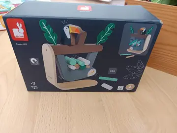 jeu d'équilibre en bois