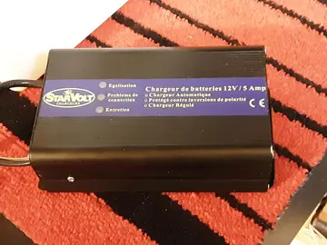 bac batterie +chargeur