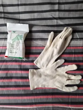 Lot de 2 paires de gants dermatologiques enfant