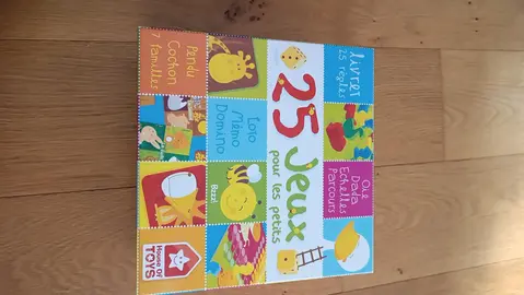 Boite multi jeux enfants