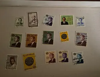 timbres lot n°4, maroc