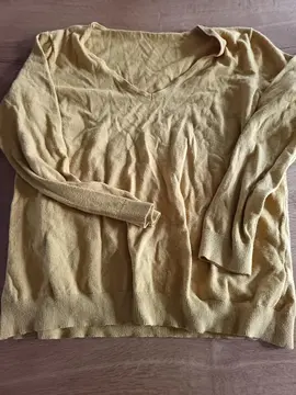 Pull jaune M/L