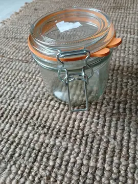 Pot hermétique en verre