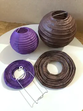 Lot mini lampion déco