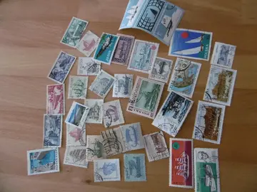 Timbres thématique maritime LOT 7