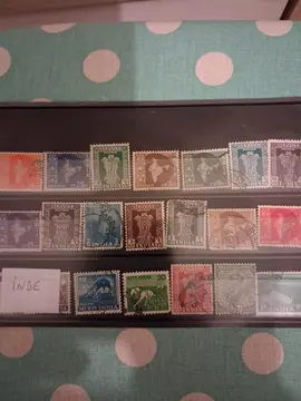 timbres INDE joli lot