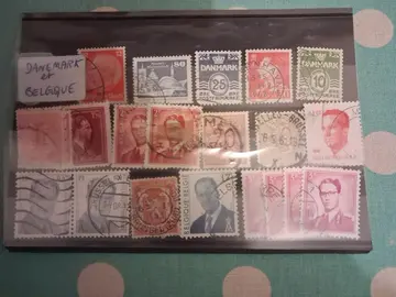 Timbres ALLEMAGNE BELGIQUE