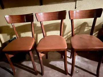 Lot de 3 chaises
