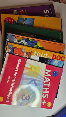 lot de livres scolaires - cycle 3 - CM