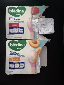 Blédina Bébé 5 fraise et 4 abricot