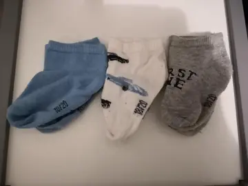 Lot de 3 paires de chaussettes invisibles TAO18/20