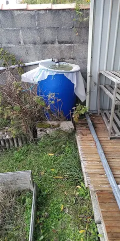 3 citernes 200L eau de pluie