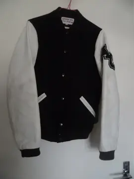 Blouson Teddy American collège 14 ans BE