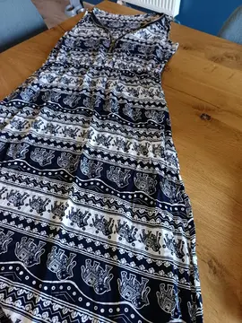 Robe M/L imprimé éléphants