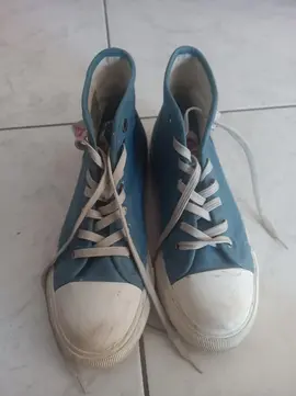 chaussures bleues lee cooper