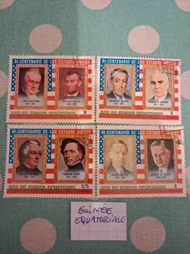 joli lot GUINEE EQUATORIALE