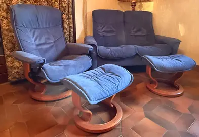 Canapé Stressless alcantara