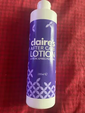 lotion après Percing