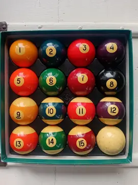 Boules de billard américain