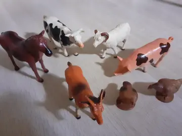 animaux de ferme 10/12cm